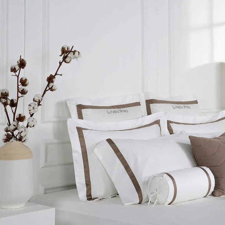 الجملة المعزون طقم سرير 100% قطن واحد ملاءات السرير الأبيض فندق أغطية سرير Wholesale Comforters Bedding Set 100% Cotton Single Bed Sheets White Hotel Bed Linen