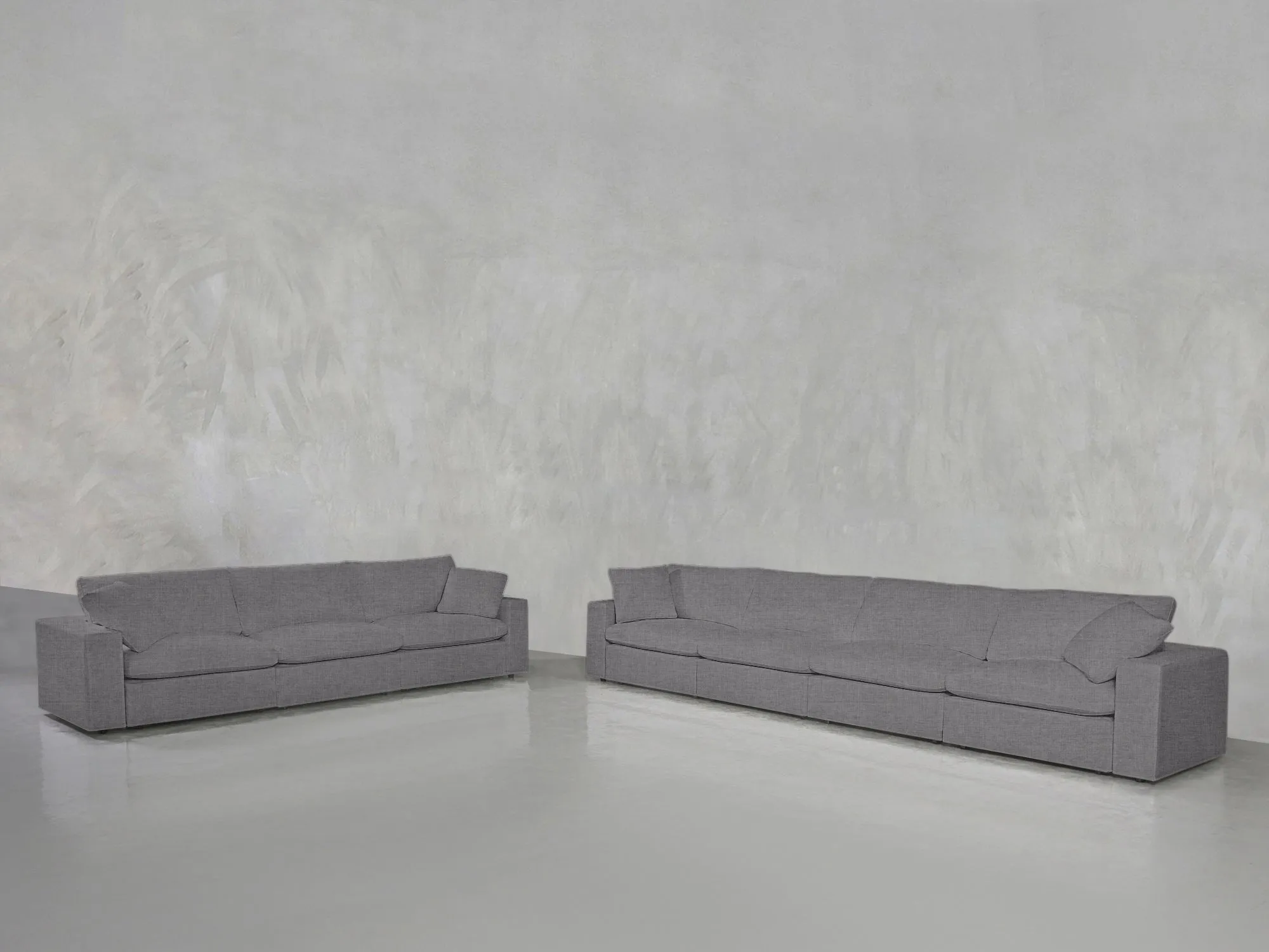 7th Avenue 4-3 Modular Sofa Set  Customizable Luxury for Large Spaces by Couch.com