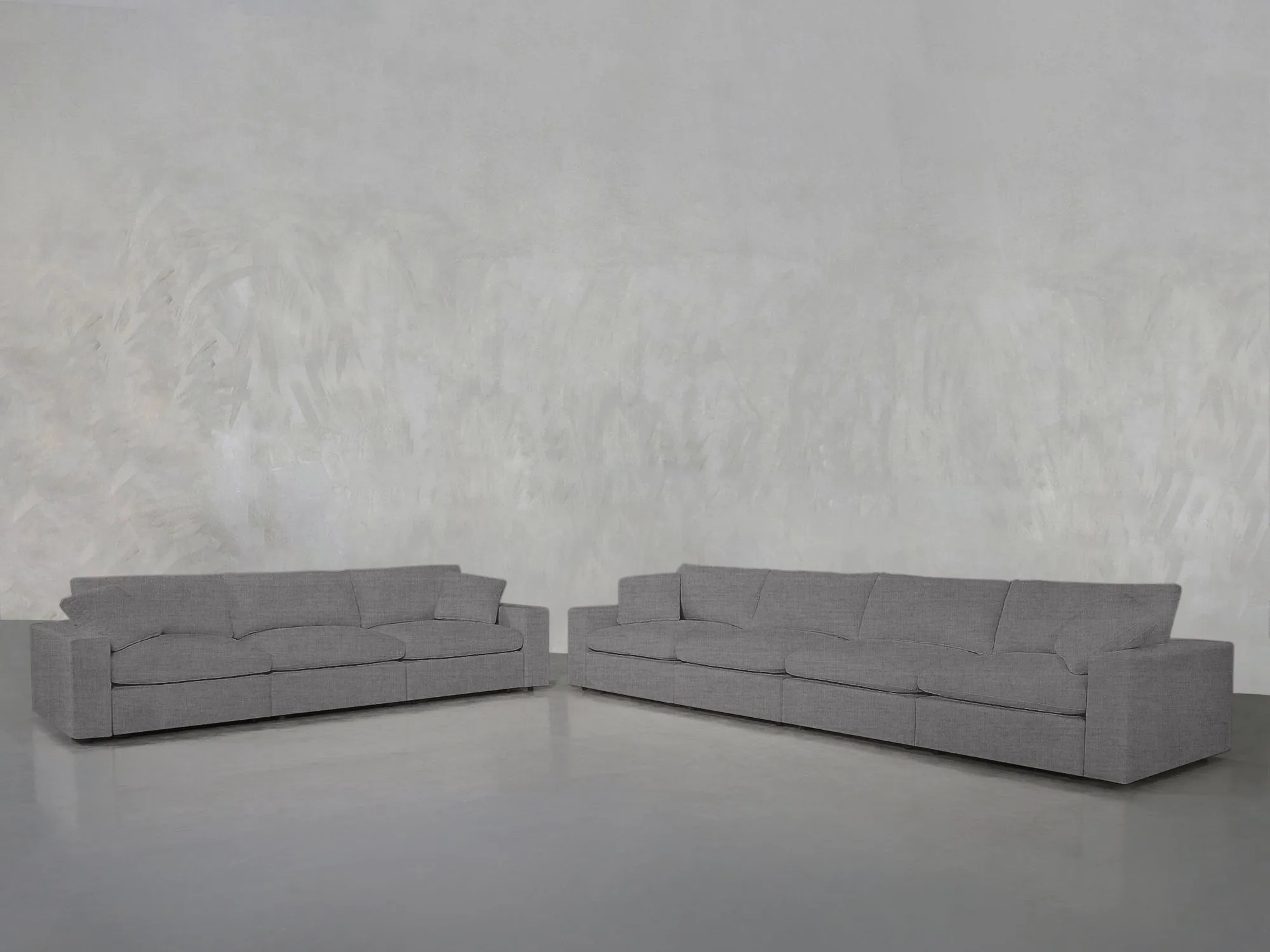 7th Avenue 4-3 Modular Sofa Set  Customizable Luxury for Large Spaces by Couch.com