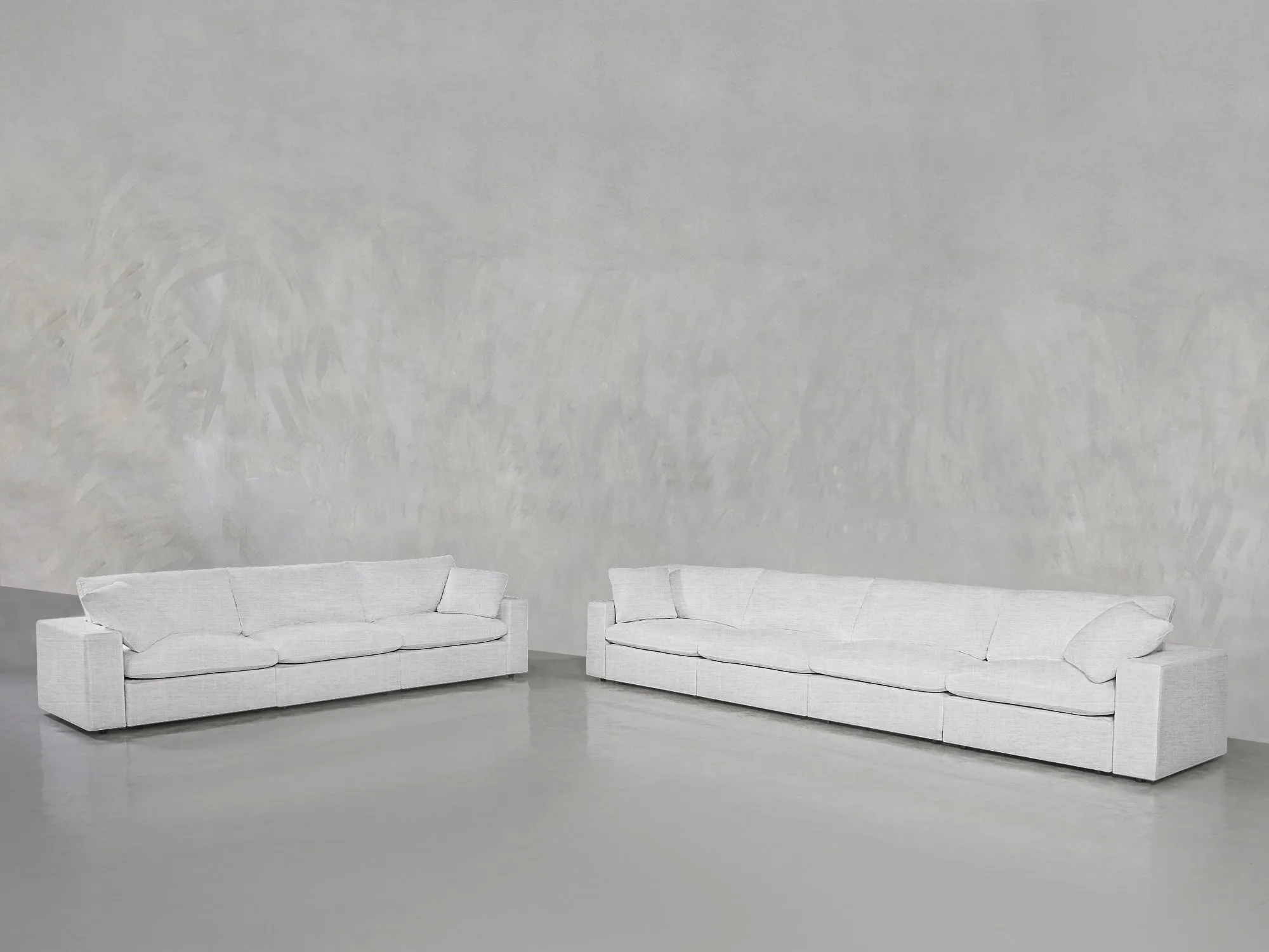 7th Avenue 4-3 Modular Sofa Set  Customizable Luxury for Large Spaces by Couch.com