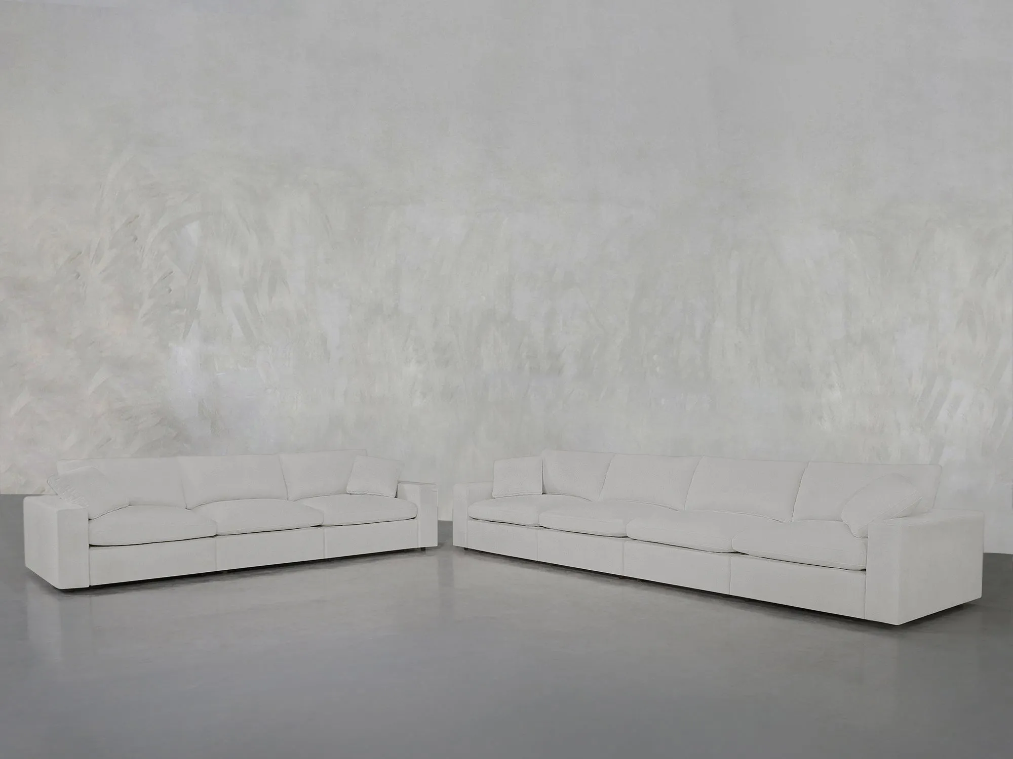 7th Avenue 4-3 Modular Sofa Set  Customizable Luxury for Large Spaces by Couch.com