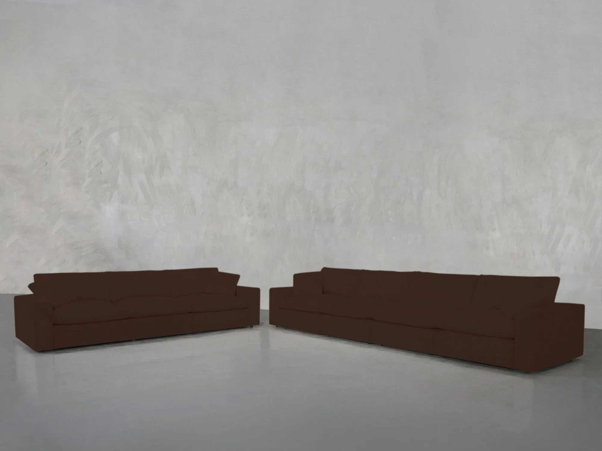 7th Avenue 4-3 Modular Sofa Set  Customizable Luxury for Large Spaces by Couch.com