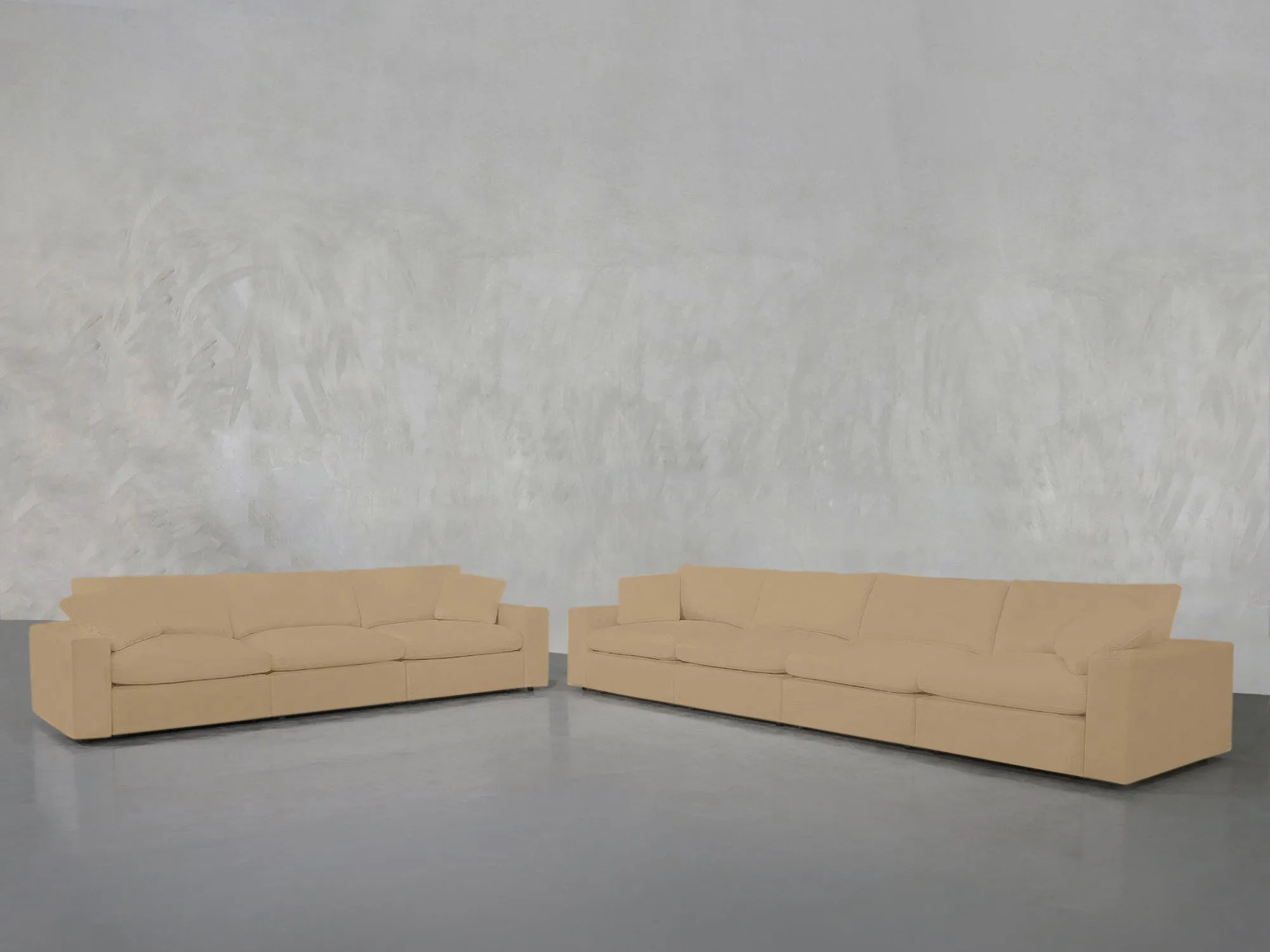 7th Avenue 4-3 Modular Sofa Set  Customizable Luxury for Large Spaces by Couch.com