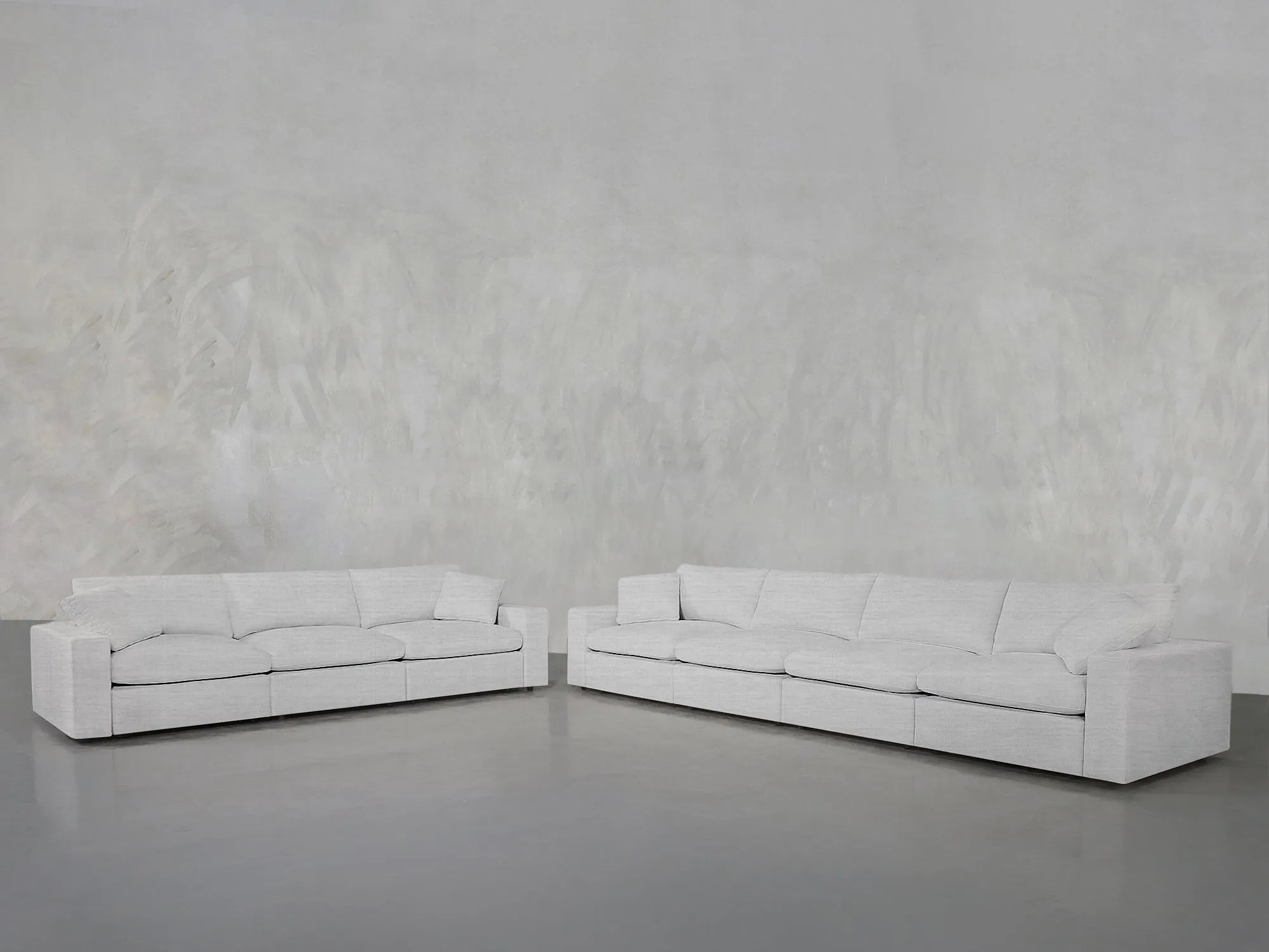 7th Avenue 4-3 Modular Sofa Set  Customizable Luxury for Large Spaces by Couch.com