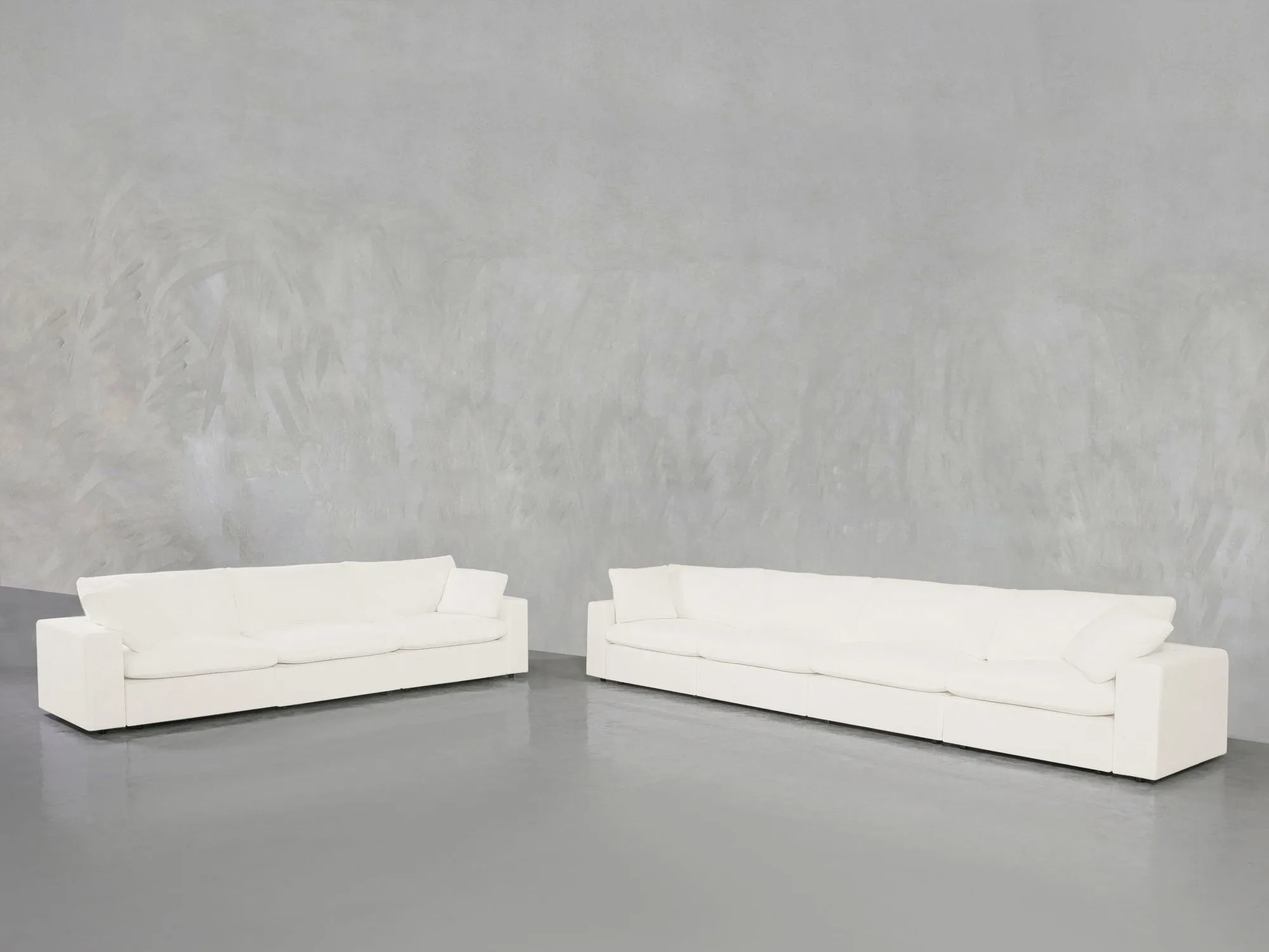 7th Avenue 4-3 Modular Sofa Set  Customizable Luxury for Large Spaces by Couch.com