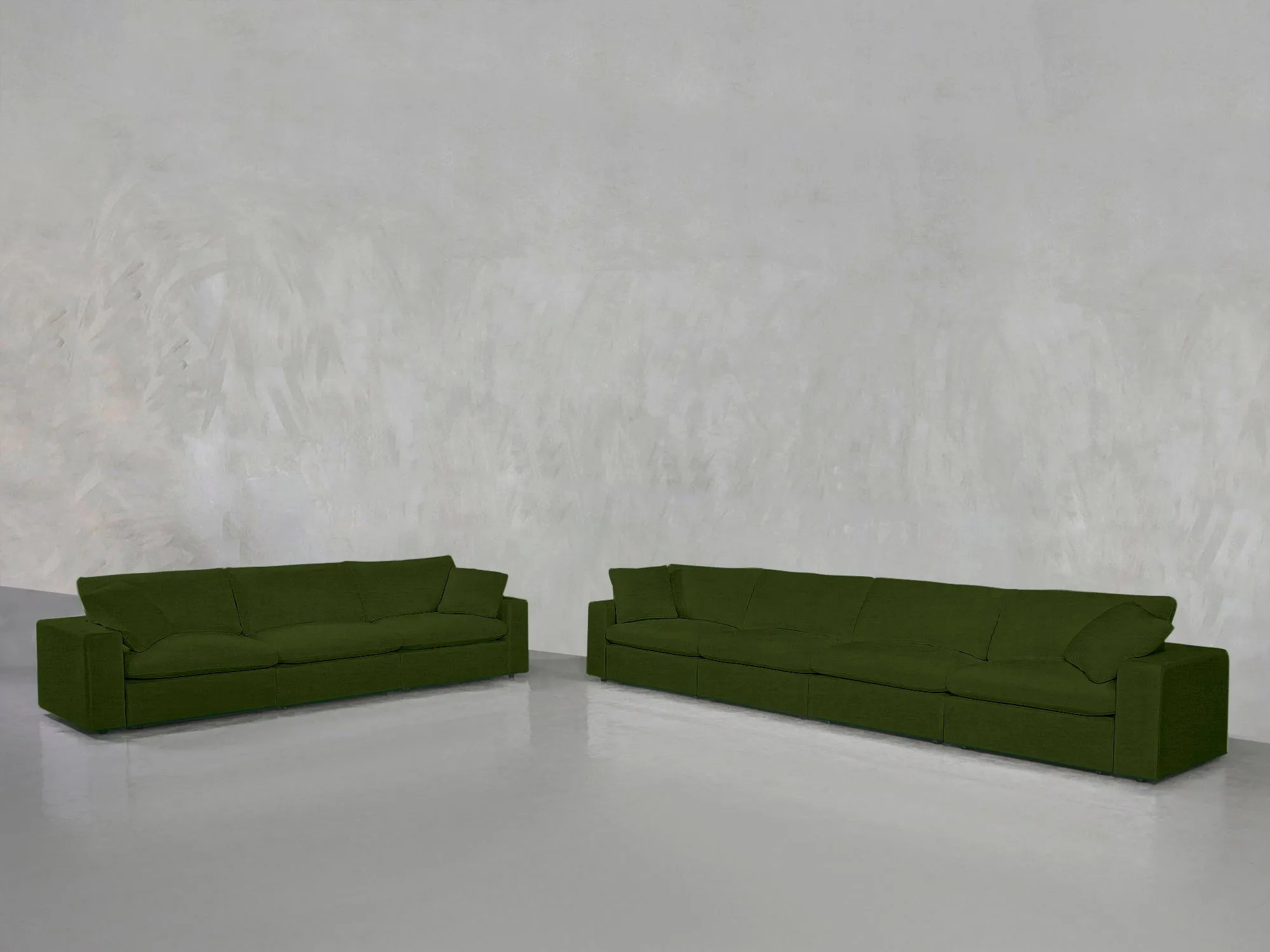 7th Avenue 4-3 Modular Sofa Set  Customizable Luxury for Large Spaces by Couch.com