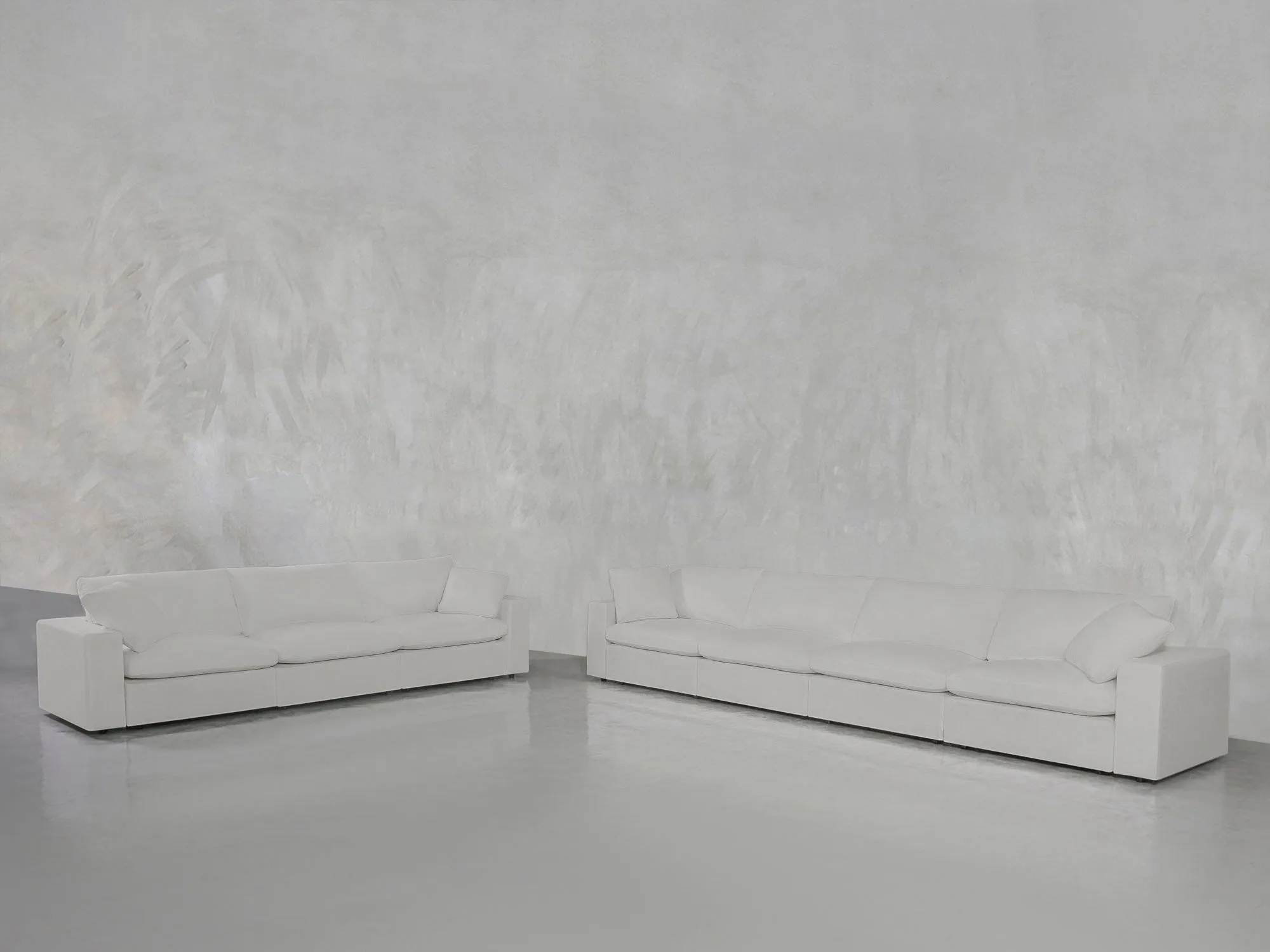 7th Avenue 4-3 Modular Sofa Set  Customizable Luxury for Large Spaces by Couch.com
