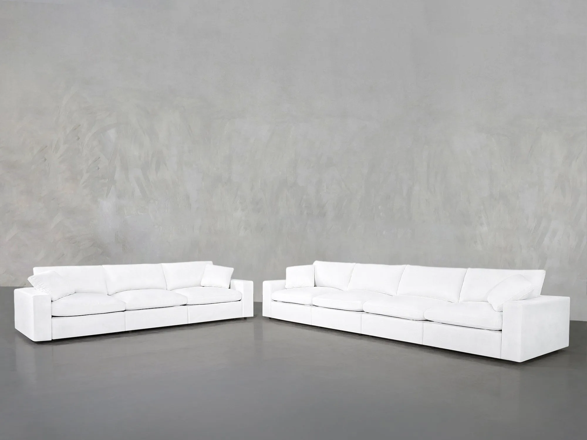 7th Avenue 4-3 Modular Sofa Set  Customizable Luxury for Large Spaces by Couch.com