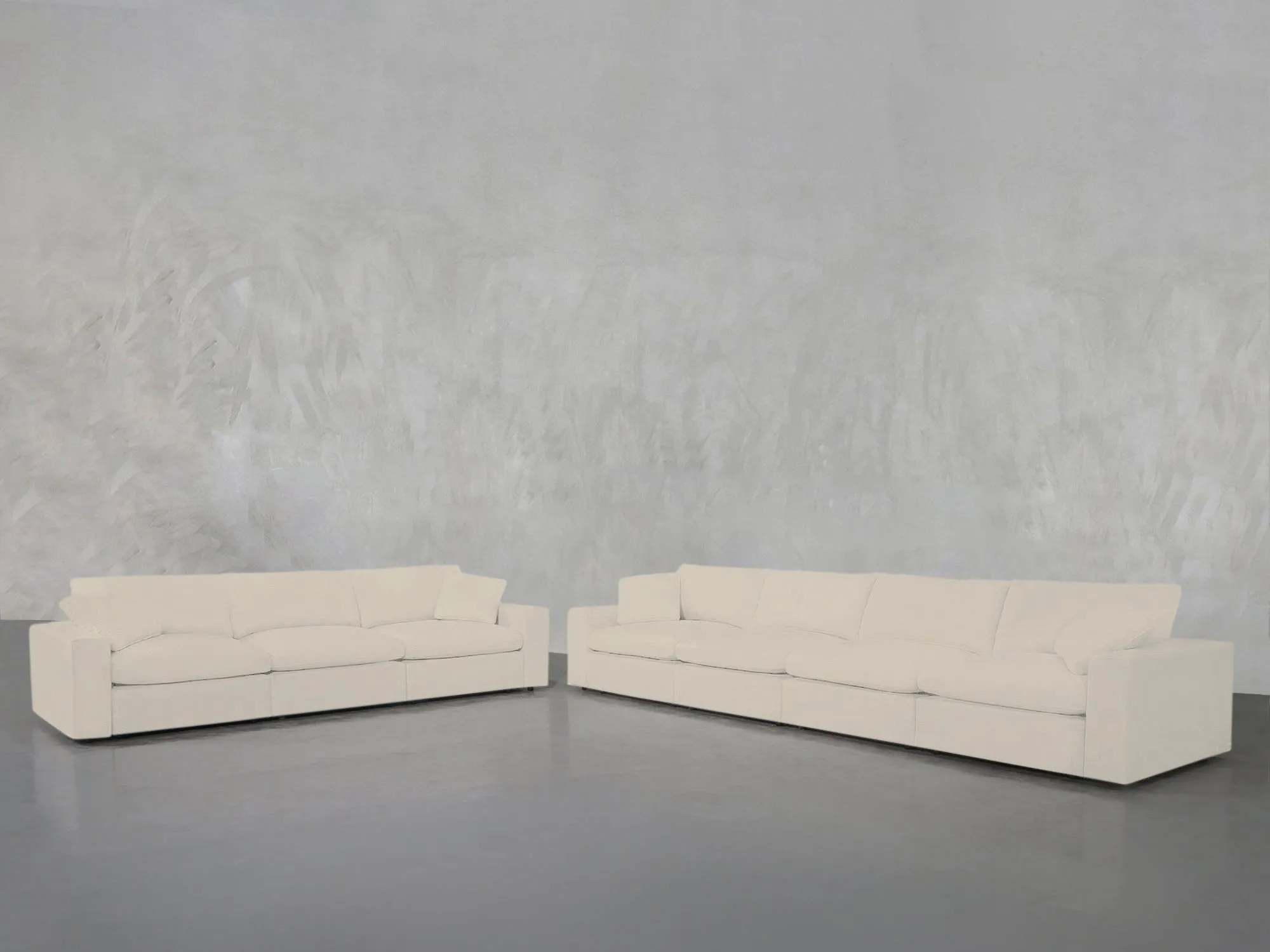 7th Avenue 4-3 Modular Sofa Set  Customizable Luxury for Large Spaces by Couch.com