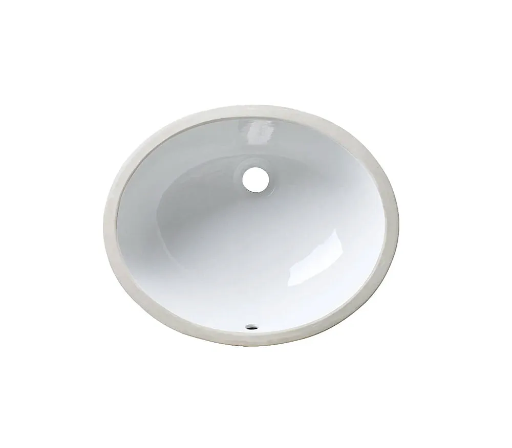 Allora USA - VCS-1316 - 13" x 16" x 8" Vanity Sink Series - White