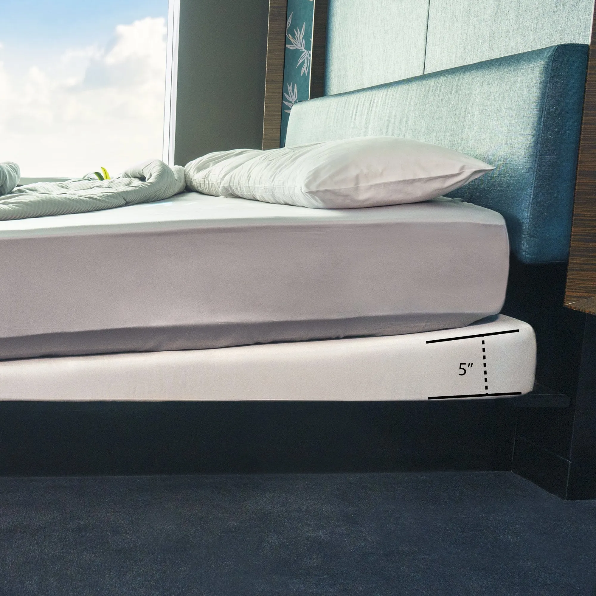Avana Mattress Elevator Under Bed 5-Inch Gentle Incline Foam Support
