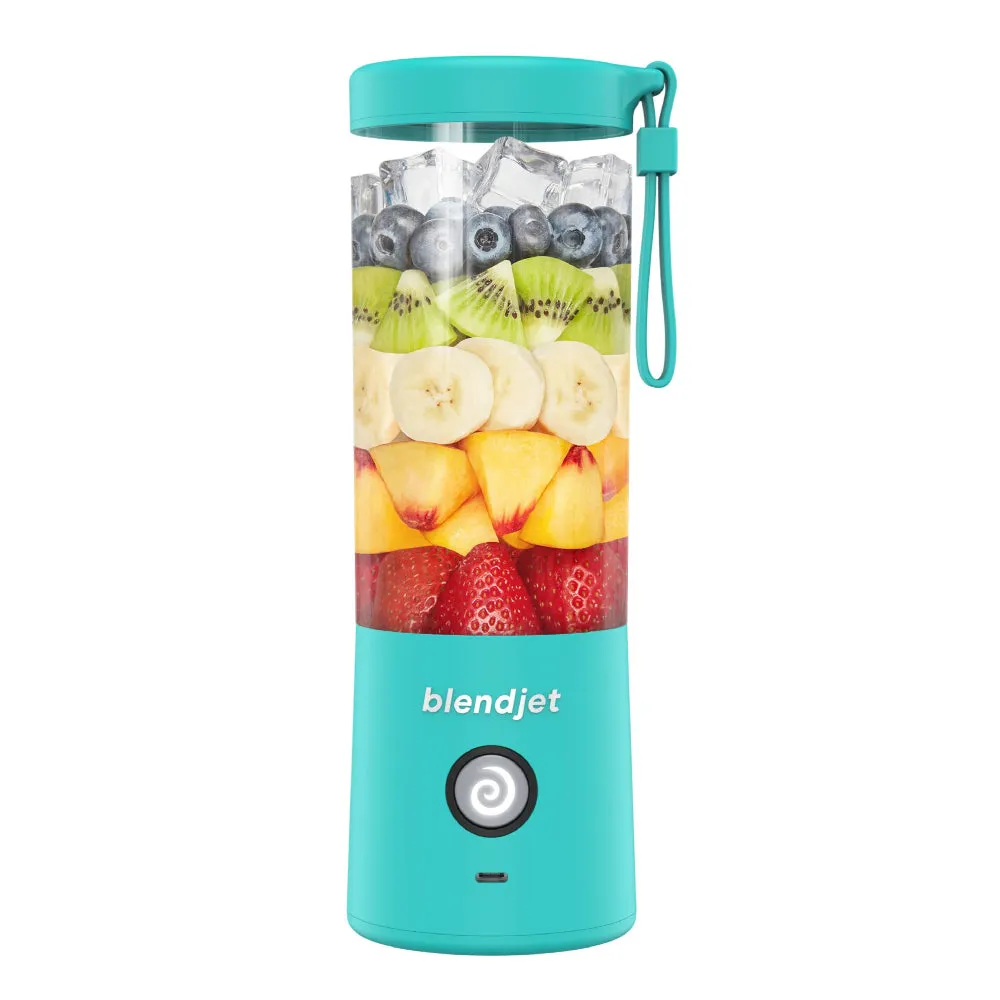 BLENDJET V2 Portable Blender - World's Most Powerful Compact 16Oz BPA Free Blender - Mint