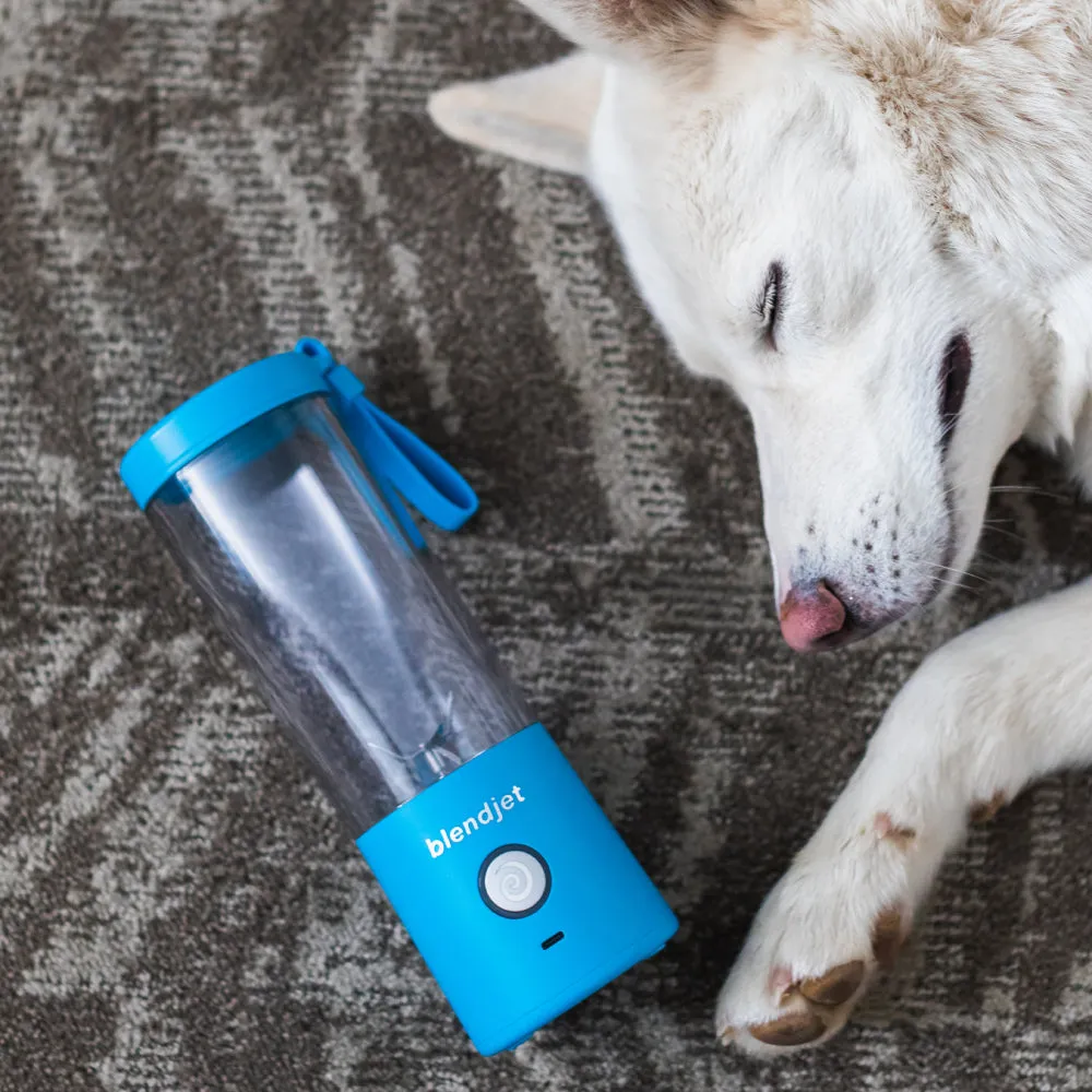 BLENDJET V2 Portable Blender - World's Most Powerful Compact 16Oz BPA Free Blender - Ocean