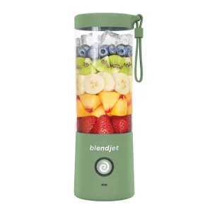 BLENDJET V2 Portable Blender World's Most Powerful Compact 16Oz BPA Free Blender Seaglass