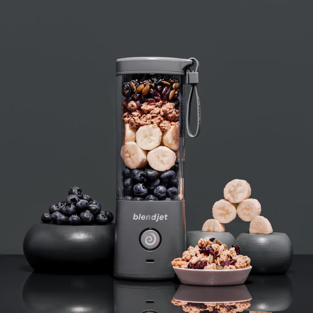 BLENDJET V2 Portable Blender World's Most Powerful Compact 16Oz BPA Free Blender Slate