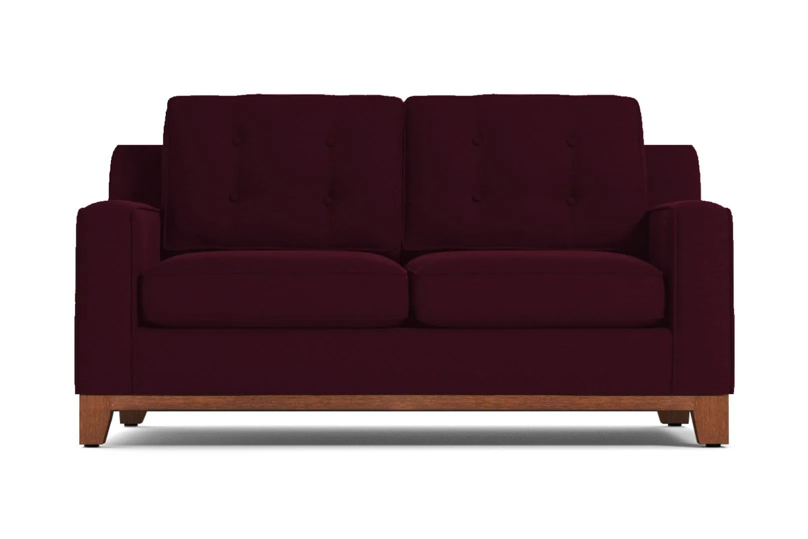 Brentwood Apartment Size Sofa :: Leg Finish: Pecan / Size: Apartment Size - 72"w