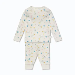 Bunny Print Pajama Set