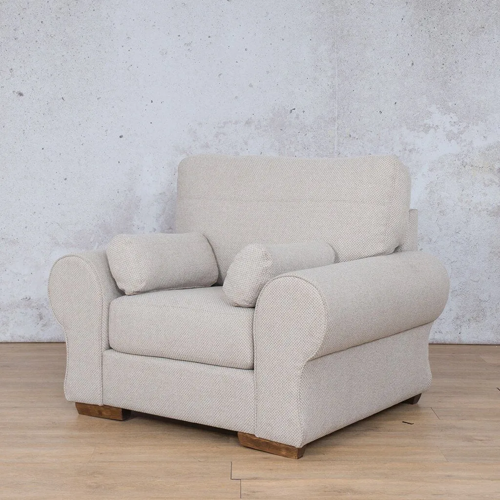 Carolina 1 Seater Fabric Sofa