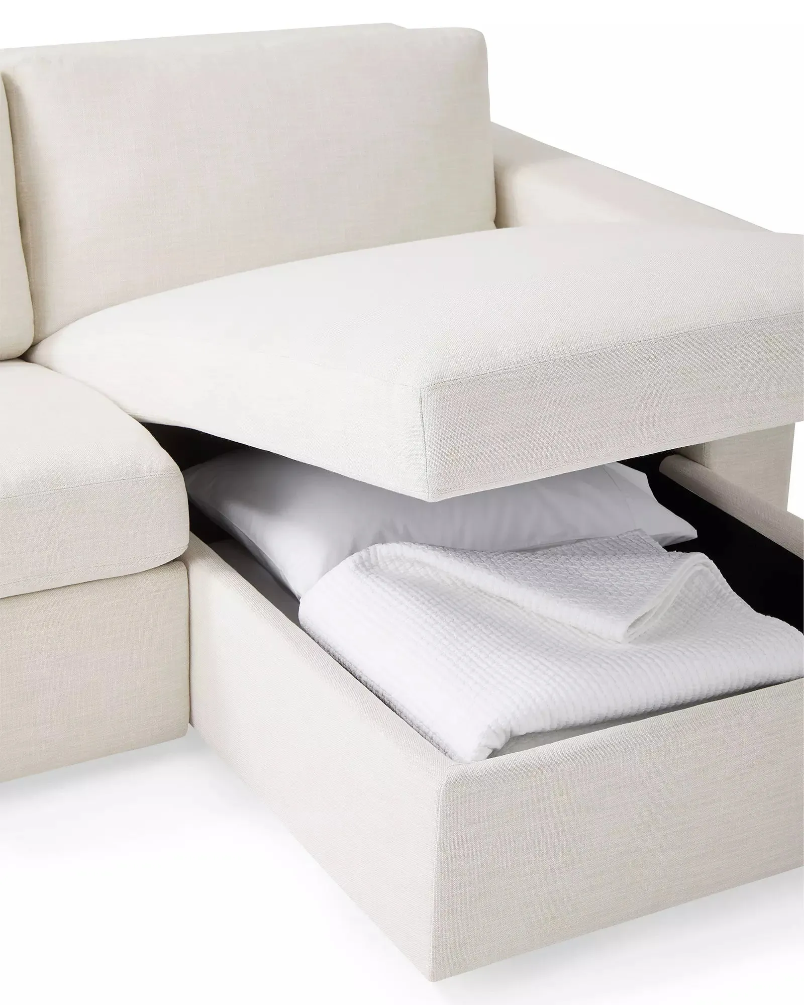 Conover Sleeper Chaise Sectional by Couch.com
