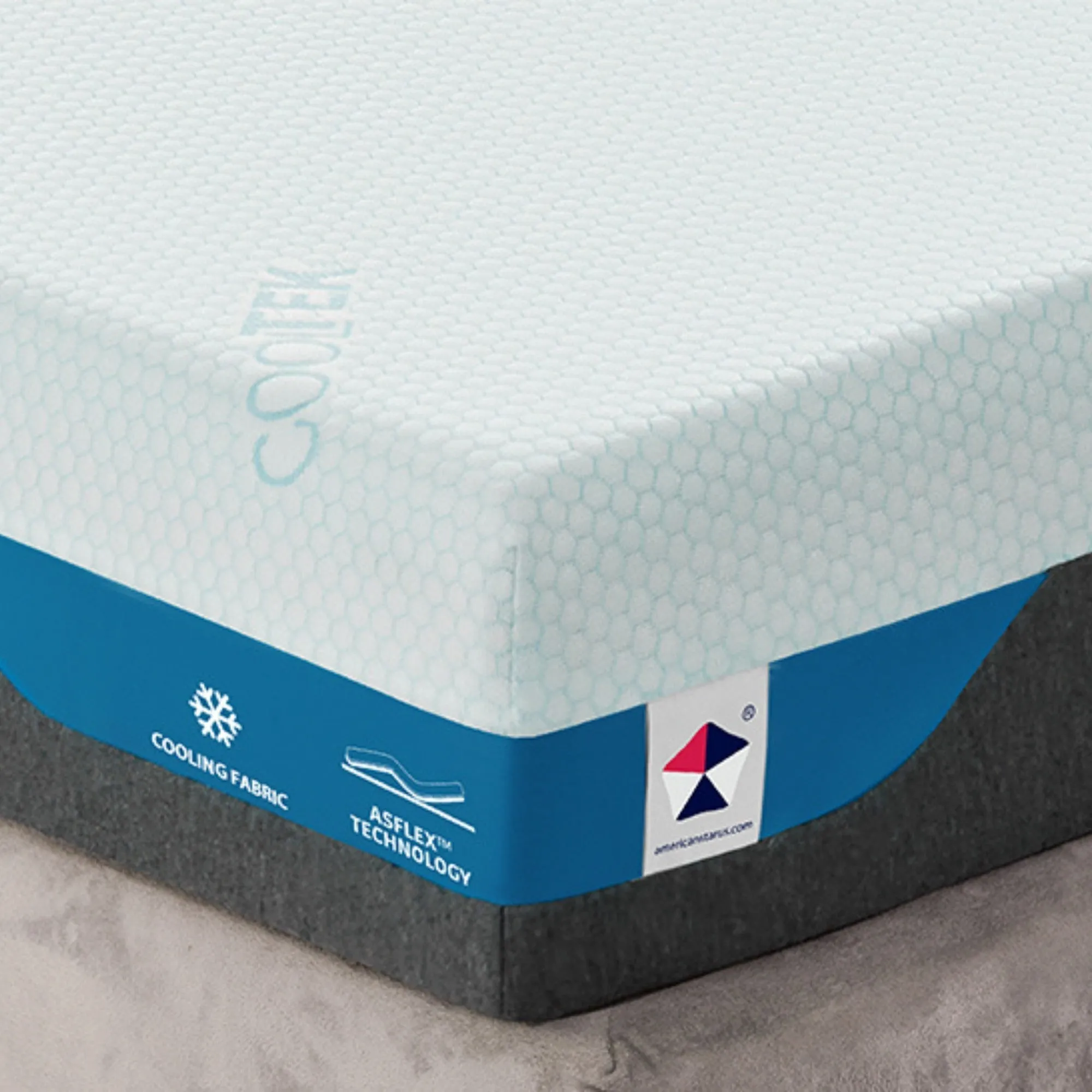 Cool Gel Memory Foam 8" Firm Mattress - Queen