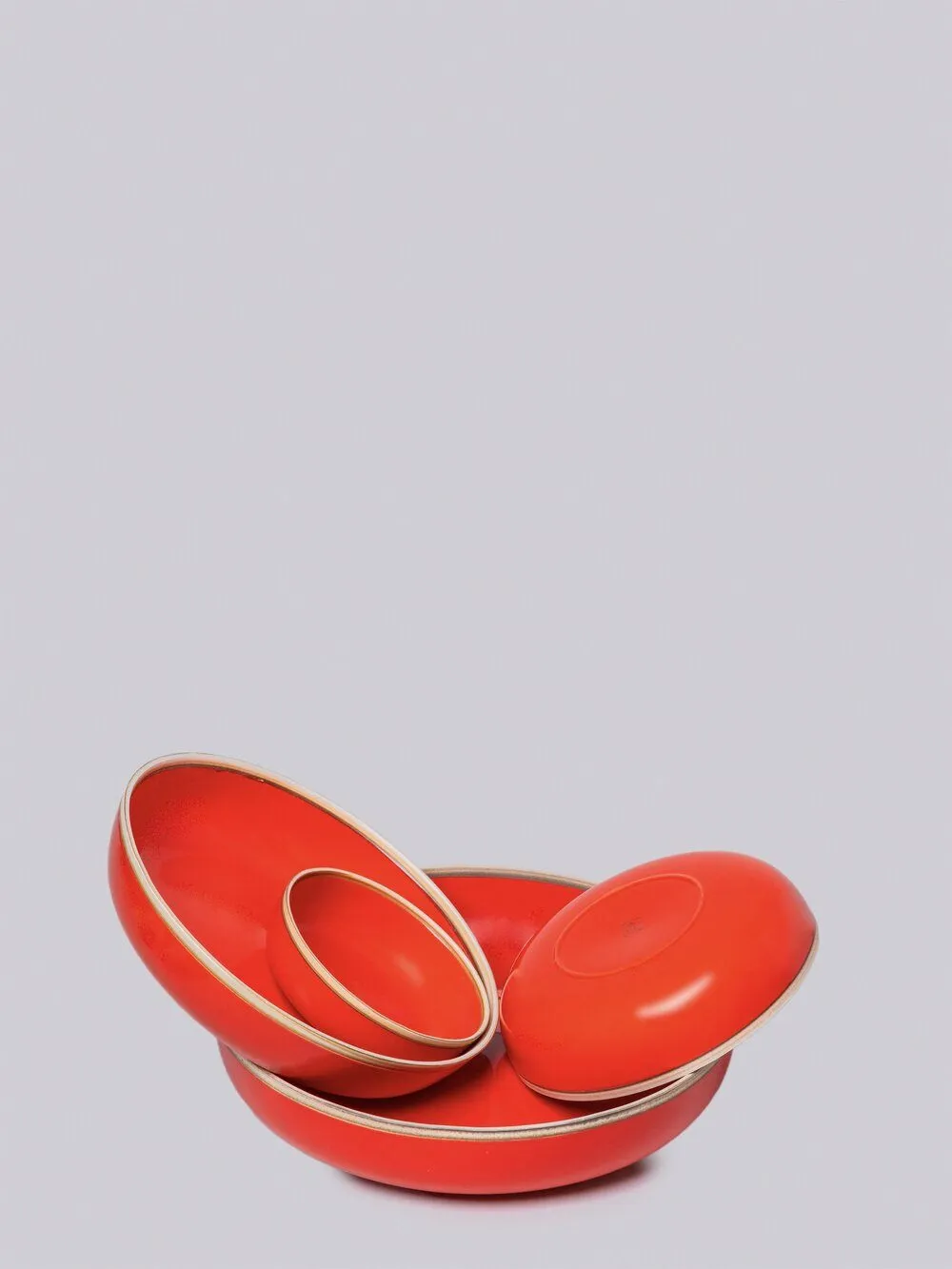 HERMIT BOWL (CORAL RED)