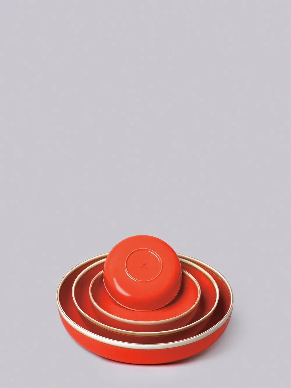 HERMIT BOWL (CORAL RED)