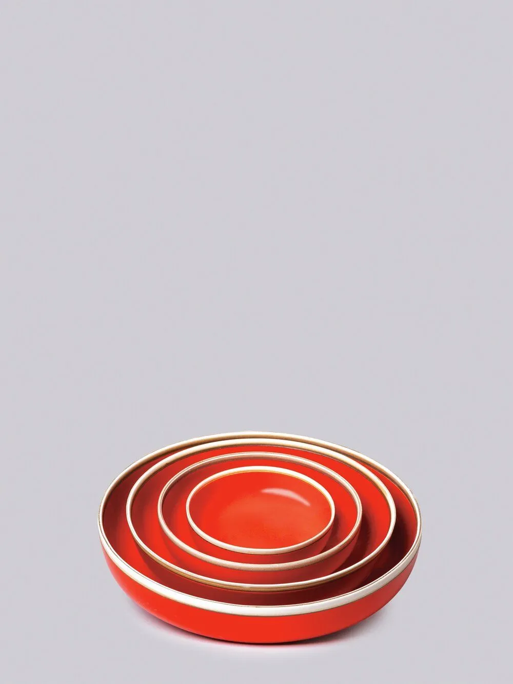 HERMIT BOWL (CORAL RED)