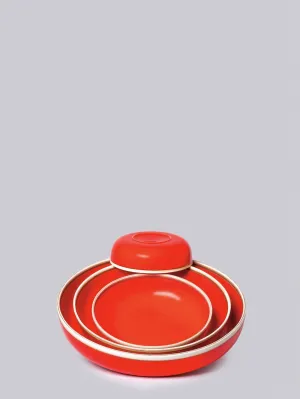 HERMIT BOWL (CORAL RED)