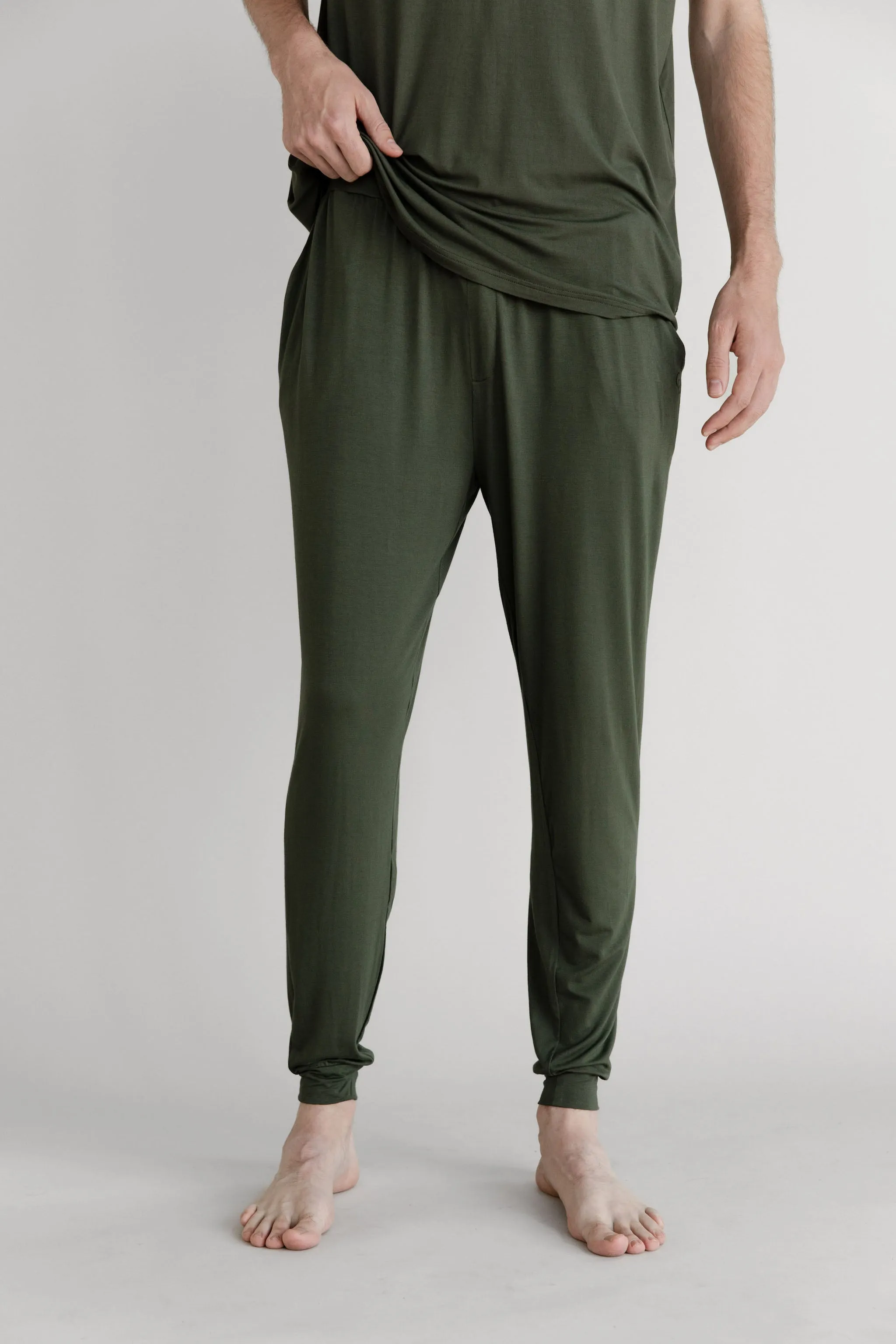 Men's Bamboo Stretch-Knit Pajama Jogger