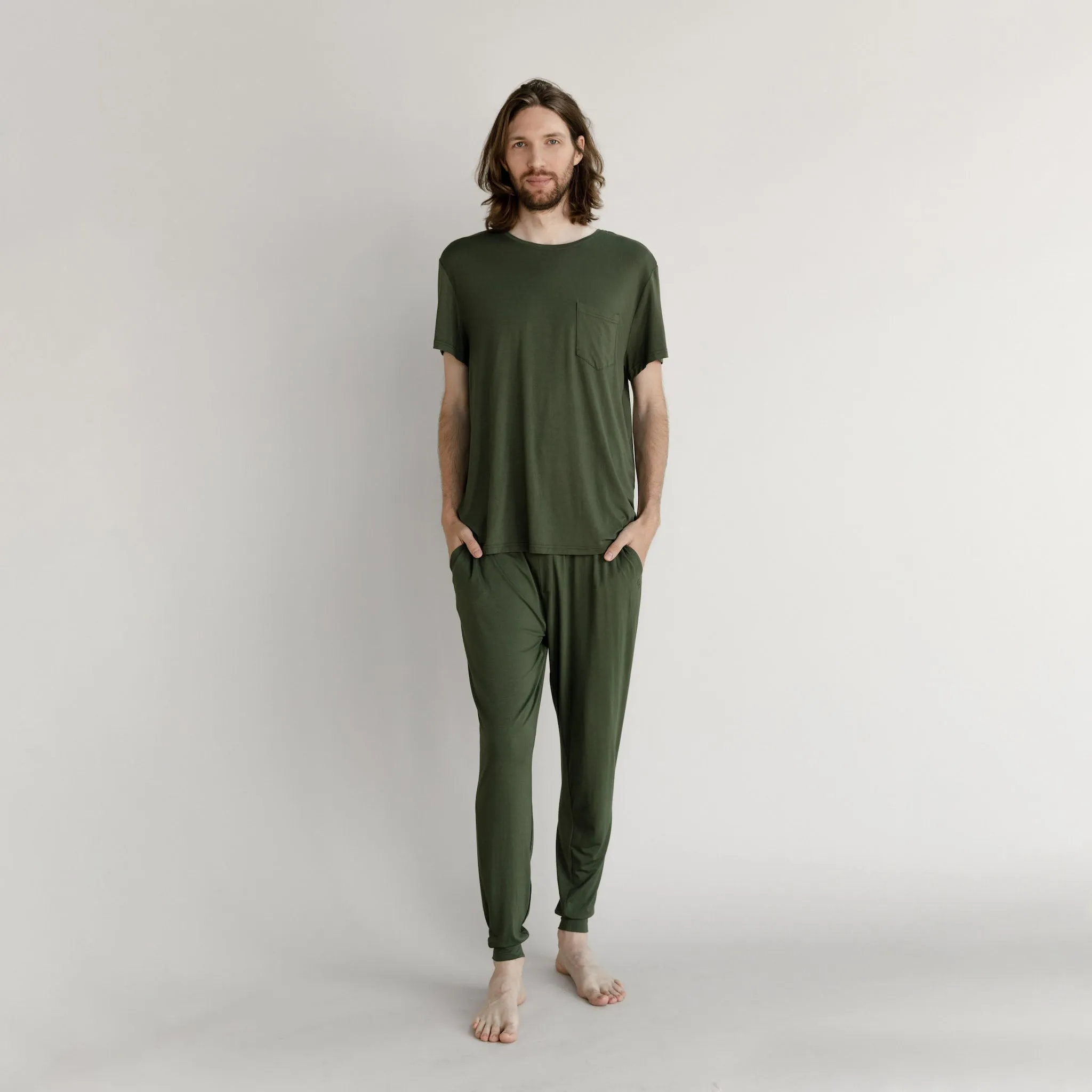 Men's Bamboo Stretch-Knit Pajama Jogger