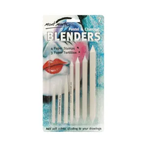 MM Pastel & Charcoal Blenders 7pce