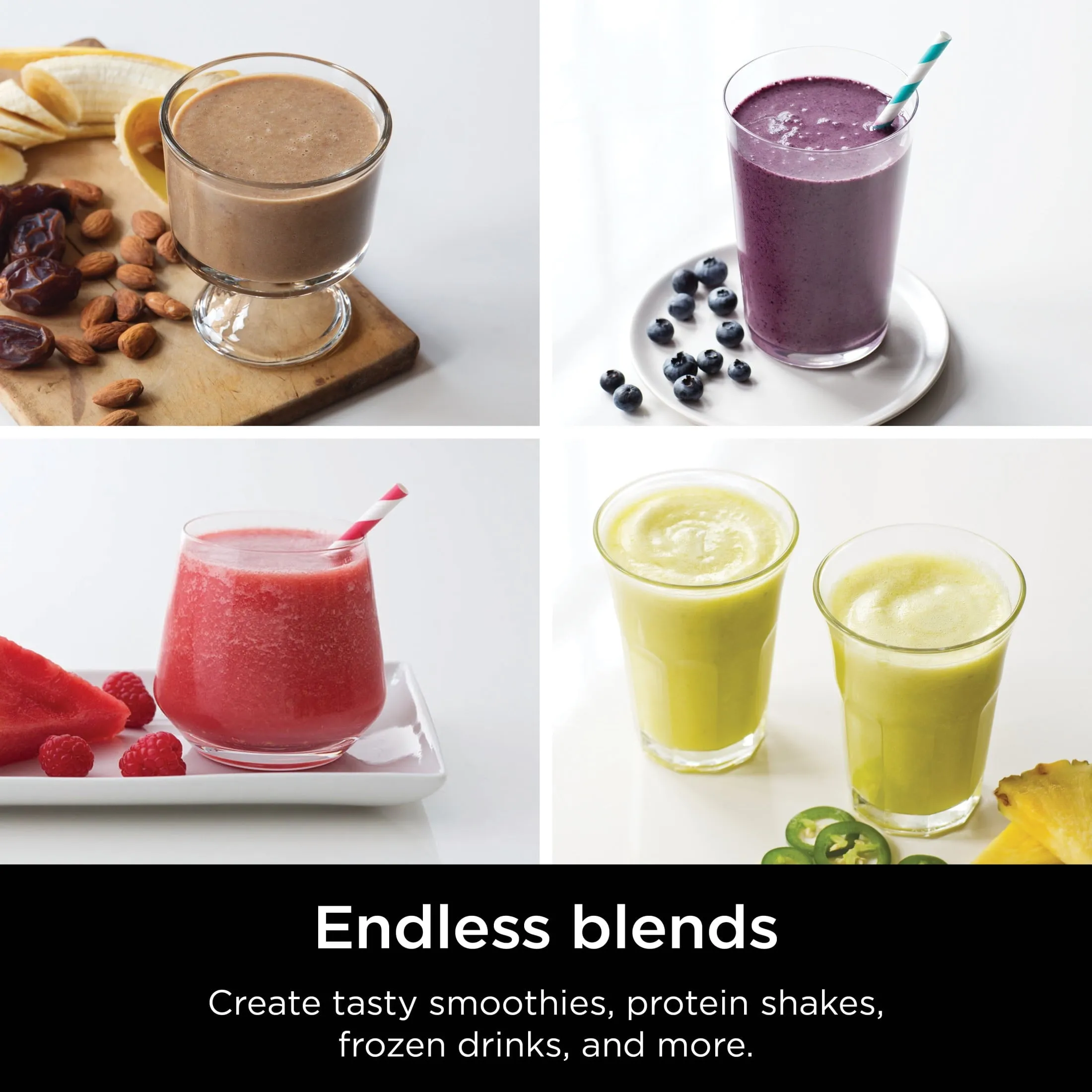 Ninja Fit Personal Single-Serve Blender, 700 Watts, 16-oz. Cup, Stone