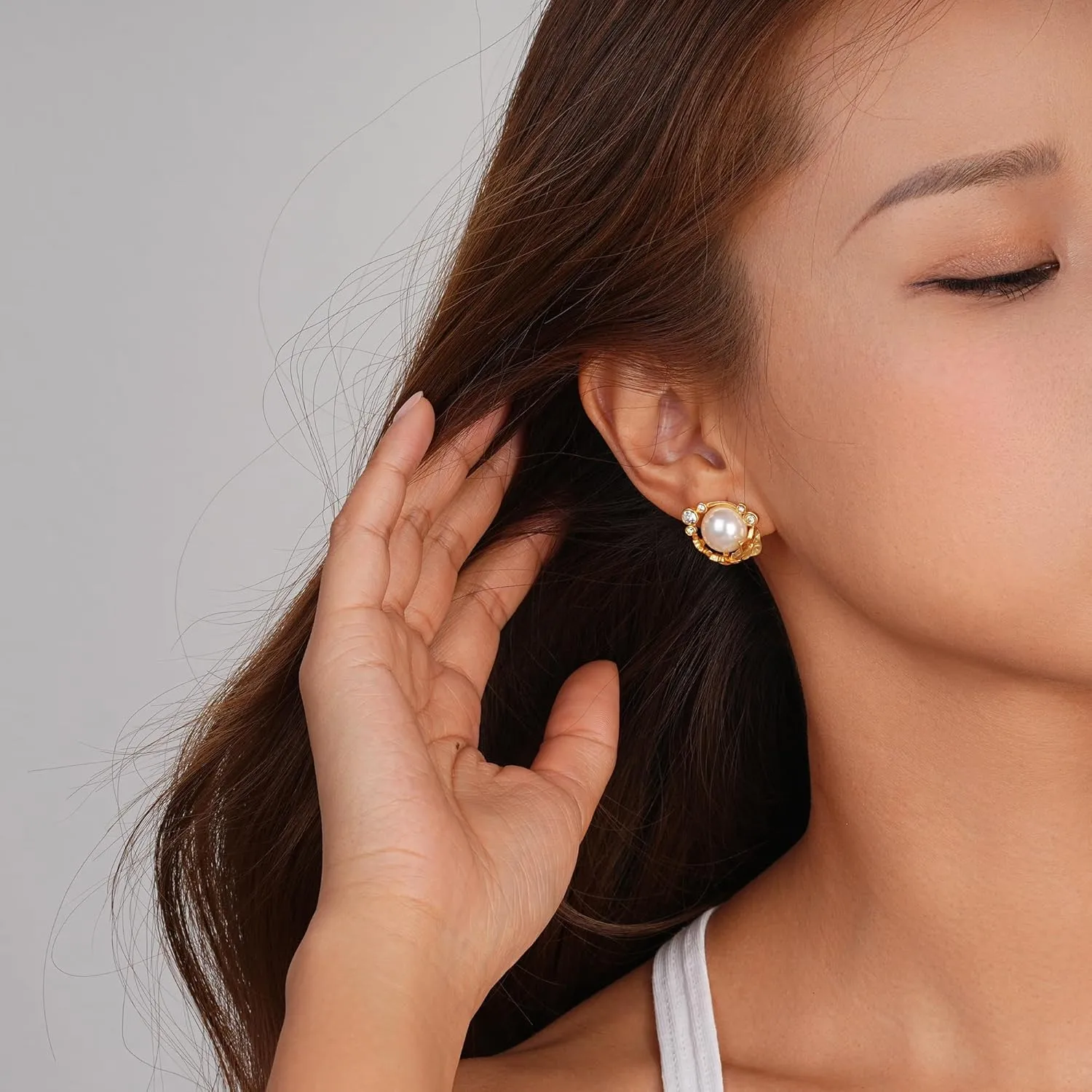 Pearl Earrings for Women Pearl Drop Dangle Earrings Pearl Statement Earrings Bridesmaid Earrings Wedding Jewelry Gift