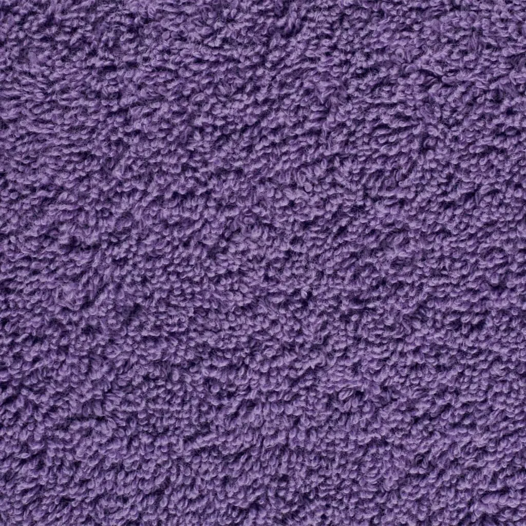 Premium Towels 4 pcs Purple 100x200 cm 600 gsm 100% Cotton