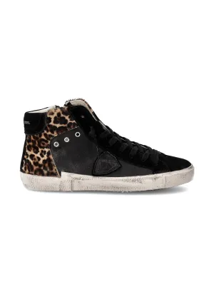 PRSX High Woman West Animalier Noir Leo