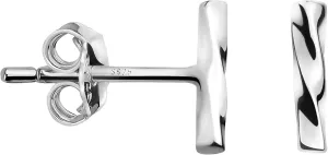 SOFIA MILANI - Solid 925 Sterling Silver Earrings for Women - Bar Stud Earrings - 20764