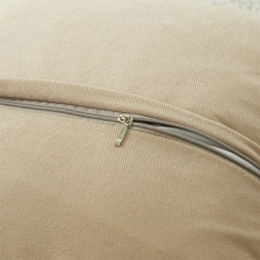Soft Fur Solid Color Cushion Cover