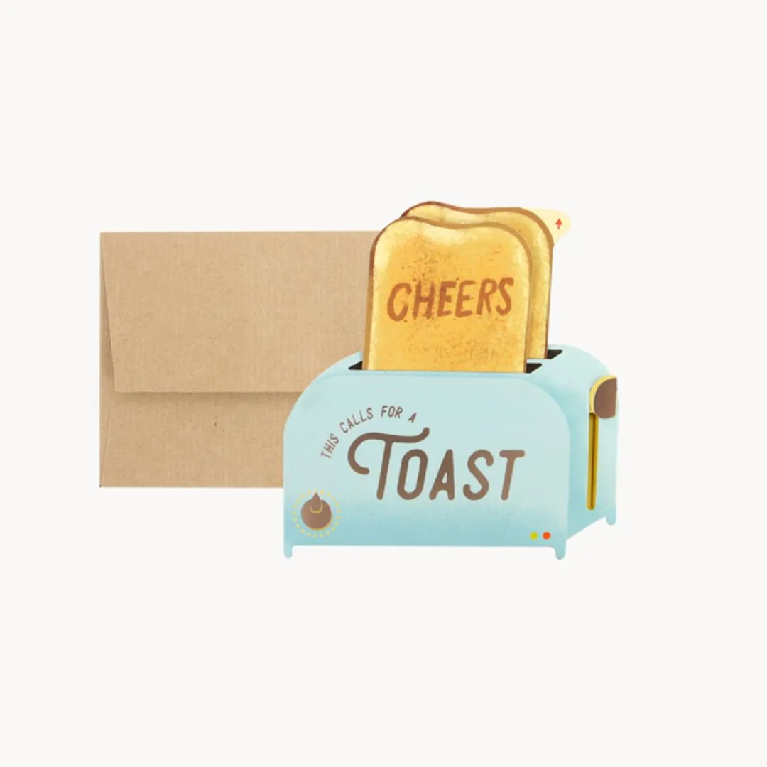 Toaster Greeting Card