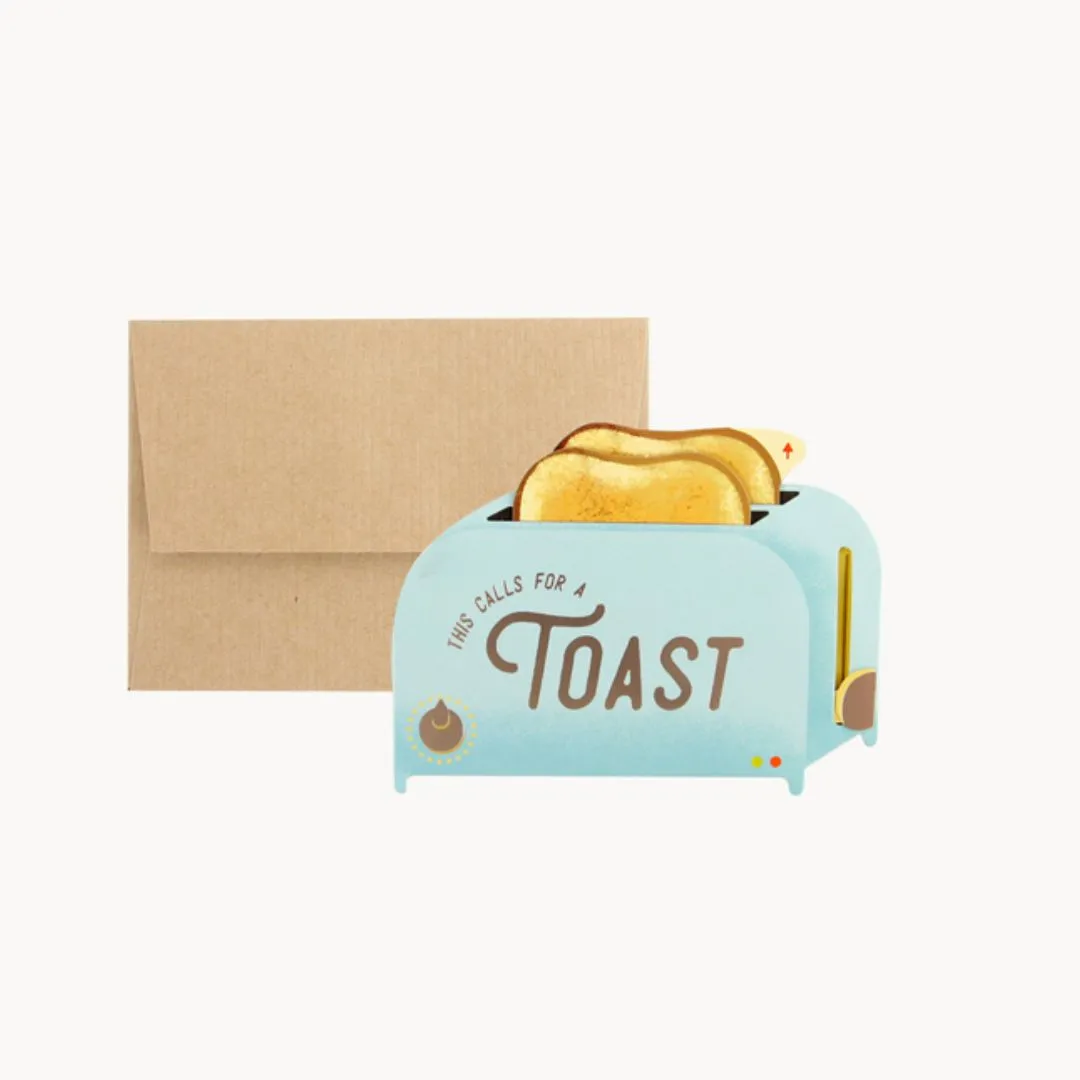 Toaster Greeting Card