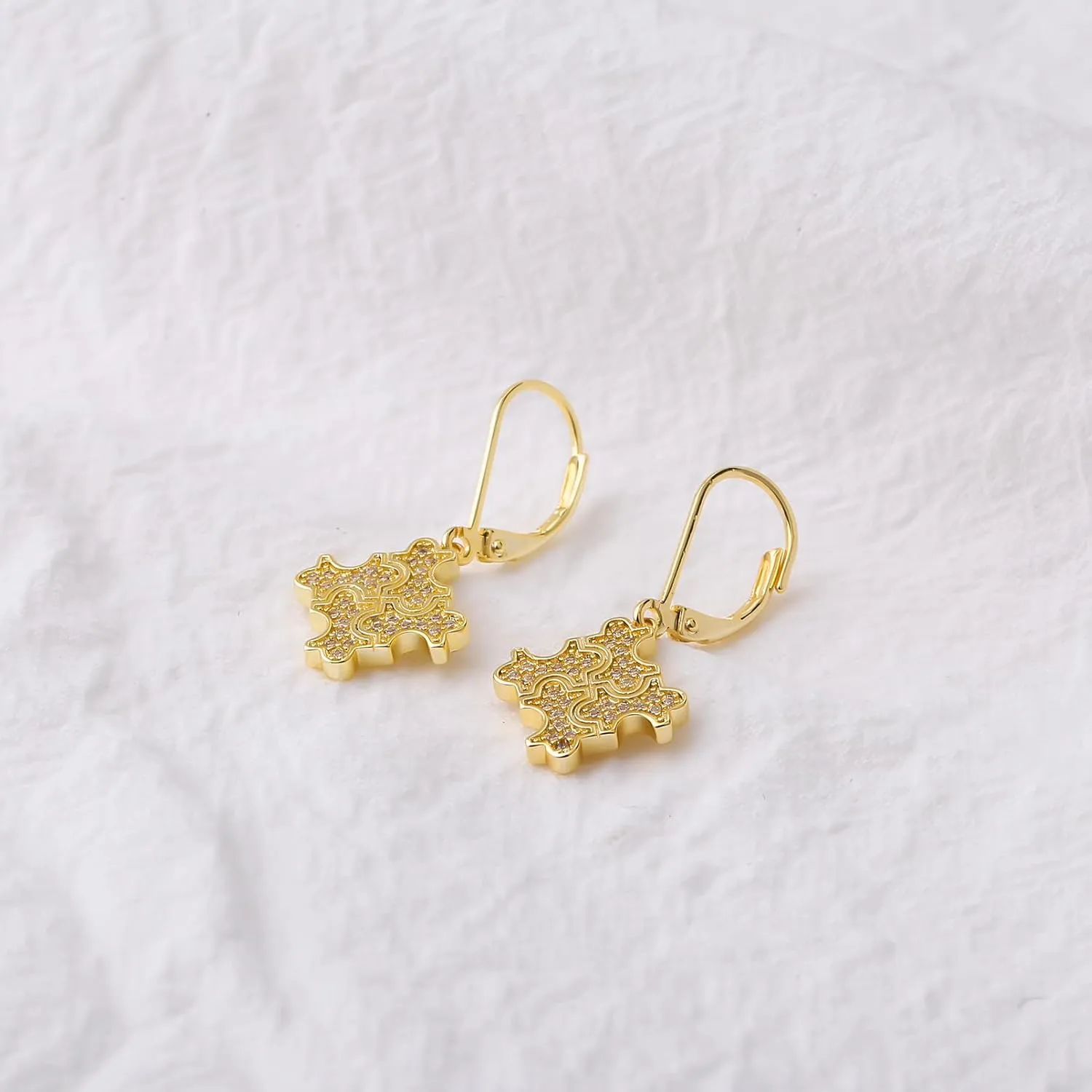 ToHeart Gold Dangle Earrings for Women Small Gold Hoop Earrings