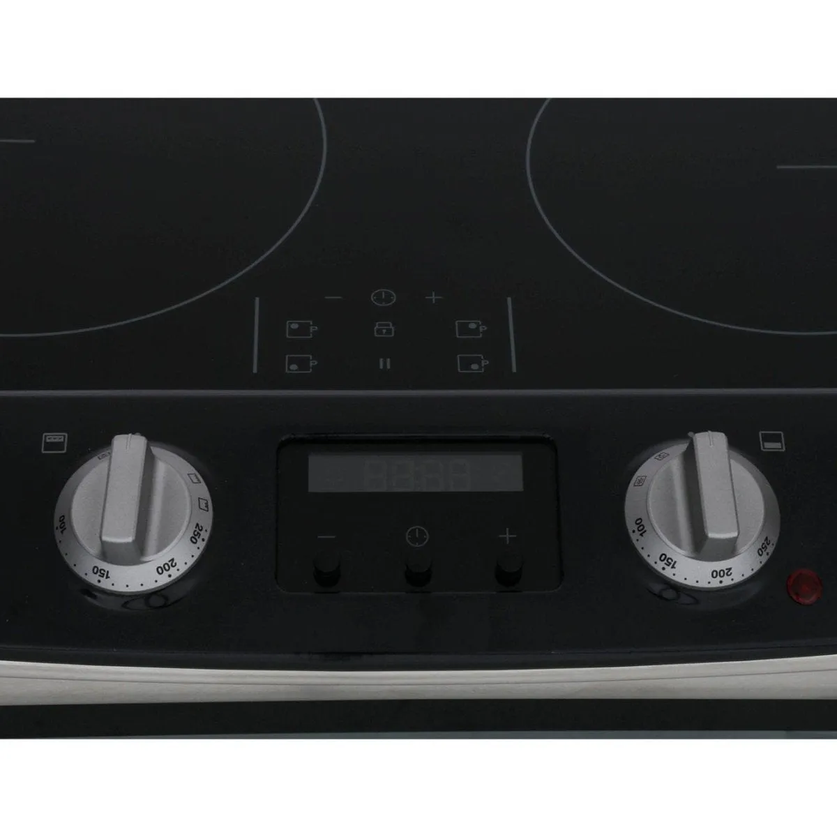 Zanussi ZCI66278XA 60cm Induction Electric Cooker with Double Oven Electrical Connection - Hard Wired